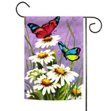 Butterfly Daisies Flag image 1