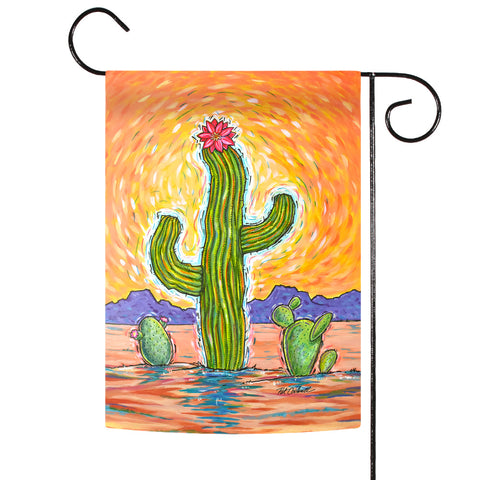 Groovy Cactus Flag image 1