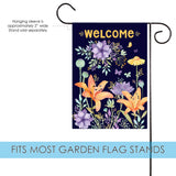 Welcome Lilies Flag image 3