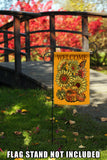 Harvest Sunflower Welcome Flag image 7