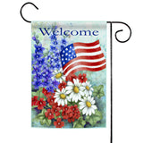 Patriotic Welcome Flag image 1