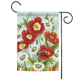 Poppies & Daisies Flag image 1