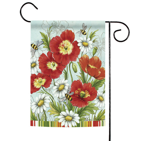 Poppies & Daisies Flag image 1