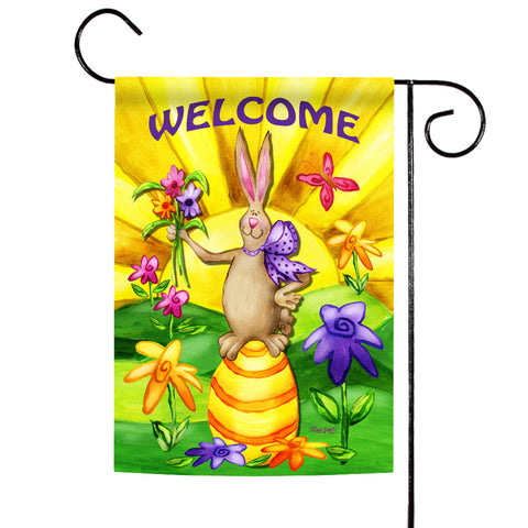 Welcome Bunny Flag image 1