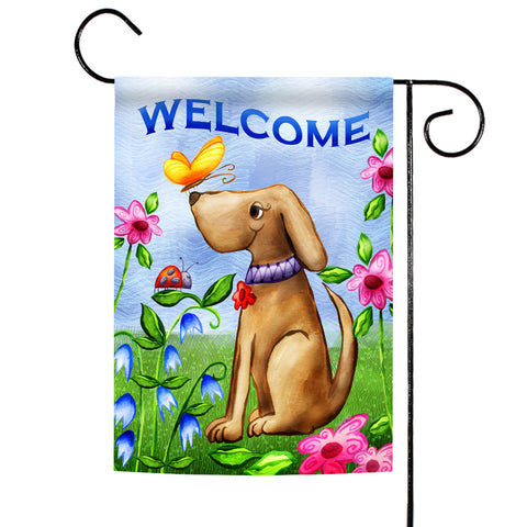 Welcome Dog Flag image 1