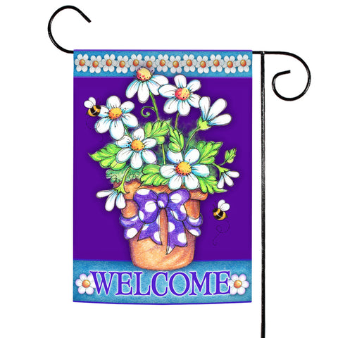 Daisy Welcome Flag image 1