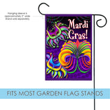 Happy Mardi Gras Flag image 3