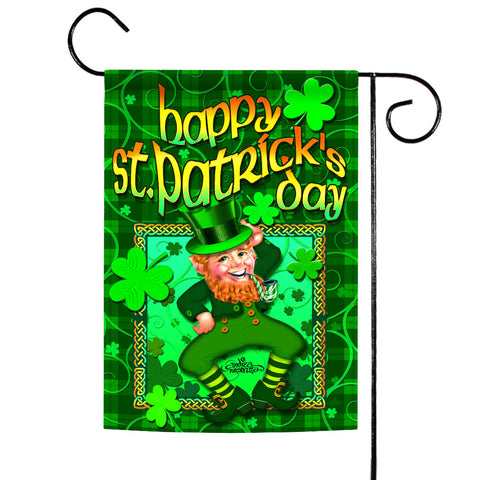 Happy Leprechaun Flag image 1