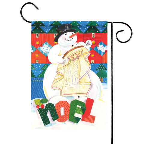 Snowy Noel Flag image 1