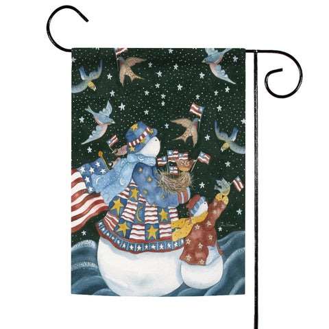 American Snowman Flag image 1