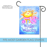 Winter Welcome Flag image 3