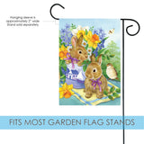 Bunny Bouquet Flag image 3