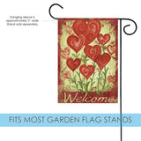 Garden Hearts Flag image 3