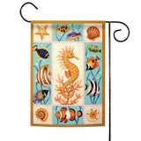 Seahorse & Fish Flag image 1