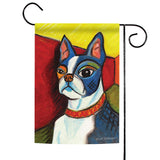 Pawcasso-Boston Terrier Flag image 1