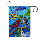 Birds On Blue Flag image 1