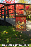 Fall Rooster Flag image 7