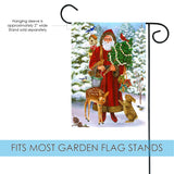 Woodland Santa Flag image 3