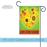 Sunflower Heart Flag image 3