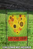Sunflower Heart Flag image 7