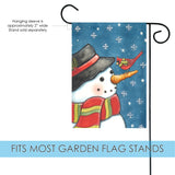 Cardinal Snowman Flag image 3