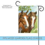 Twin Horses Flag image 3