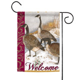 Welcome Geese Flag image 1