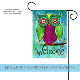 Rainbow Owl Flag image 3