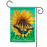 Swallowtail Sunflower Flag image 1