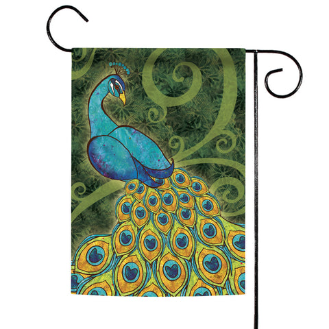 Pretty Peacock Flag image 1