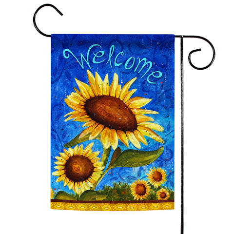 Sweet Sunflowers Flag image 1