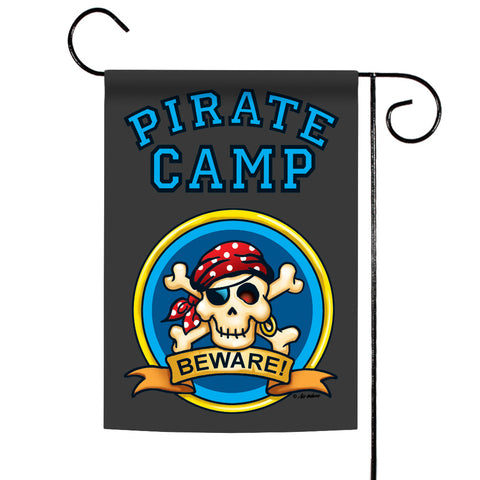 Pirate Camp Flag image 1