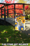 Afternoon Sunflowers Flag image 7