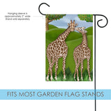 Giraffe Love Flag image 3