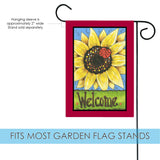 Sunflower Lady Flag image 3