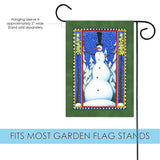 Stovepipe Snowman Flag image 3