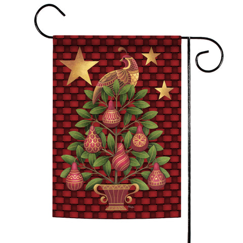 Partridge In A Pear Tree Flag image 1
