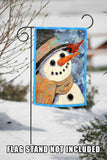 Snowman And Cardinal Flag image 7