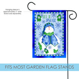 Snowman Mitten Flag image 3