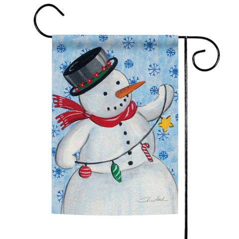 Stringin' Snowman Flag image 1