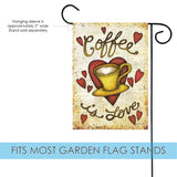 Coffee Is Love Flag image 3