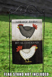 Nobody Here But Us Chickens Flag image 7