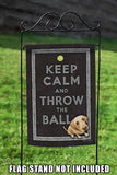 Keep Calm And Throw The Ball Flag image 7