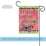 Friends Gather Here Flag image 3