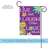 Live Laugh Love Flag image 3