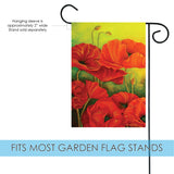 Poppies In Bloom Flag image 3