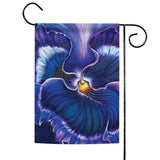 Blue Painted Pansy Flag image 1