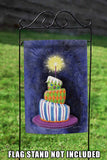 Sparkling Birthday Present Cake Flag image 7