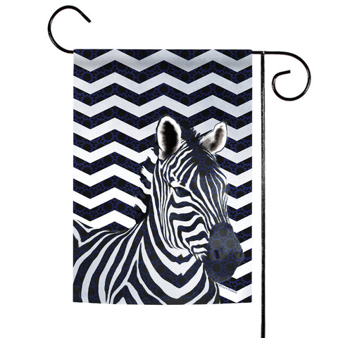 Chevron Zebra Flag image 1