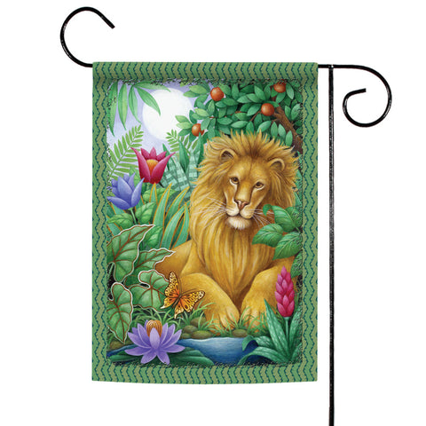 Lounging Lion Flag image 1